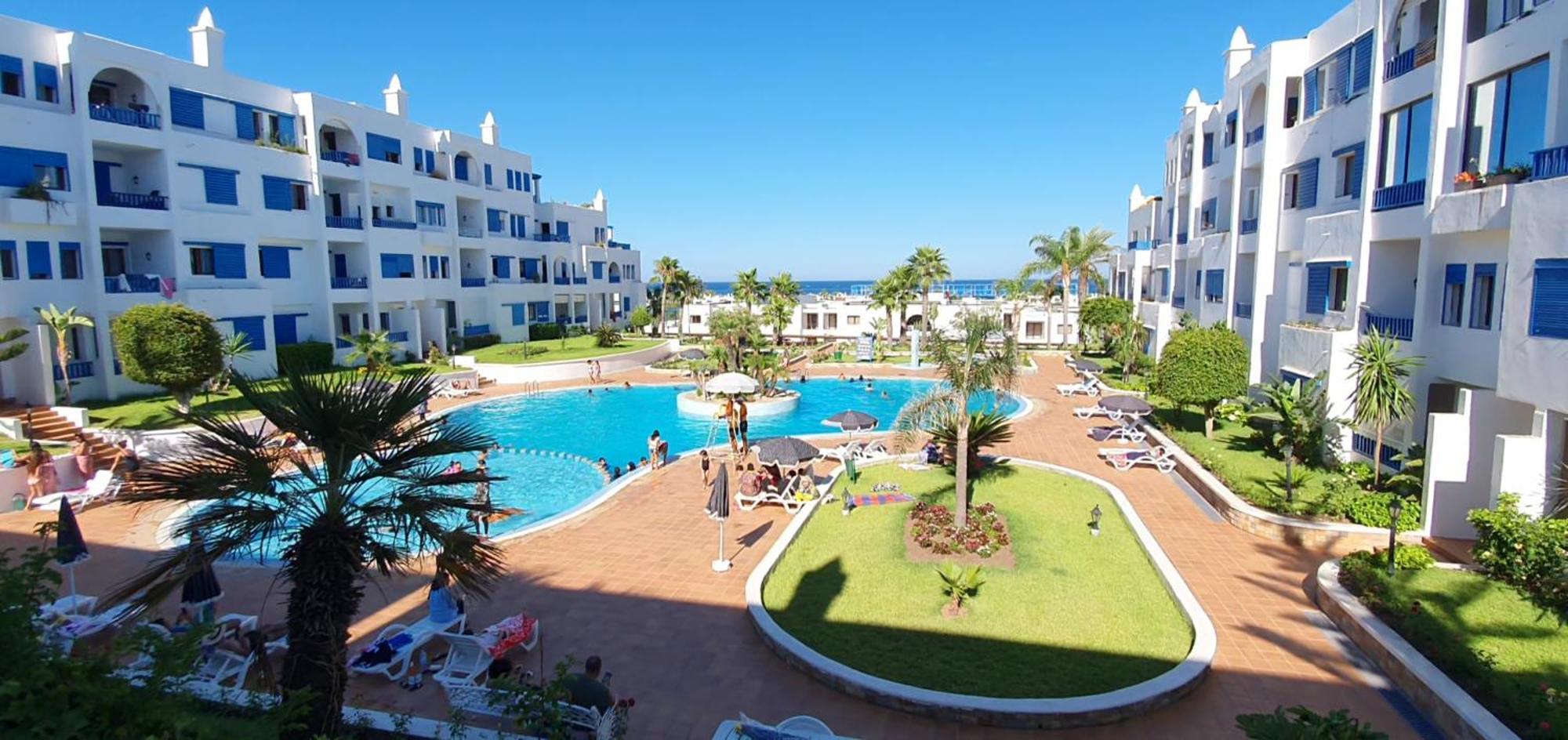 Kabila Vista N4 Vue Piscine Apartment M'Diq Exterior photo
